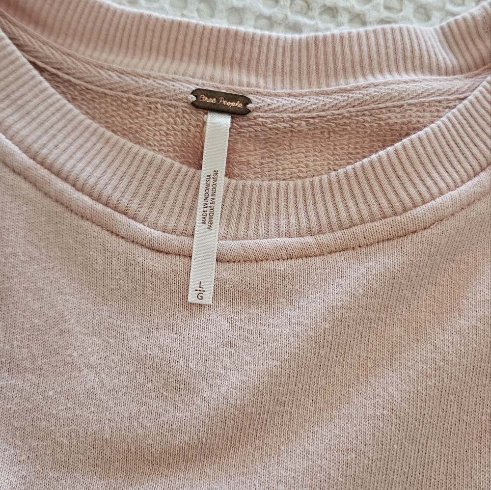 Free People Ruffle Sweatshirt - Picture 3 of 5